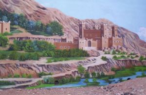Voir le détail de cette oeuvre: paysage amazigh
